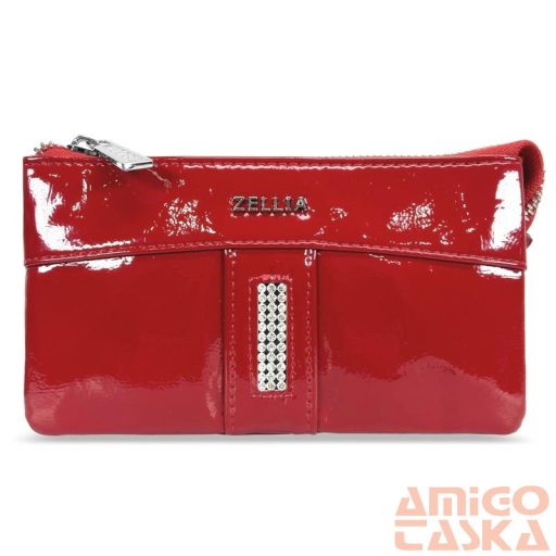 Zellia Női Pénztárca Hz-127 K892 - 2166 -Aurora Red - Piros Lakk