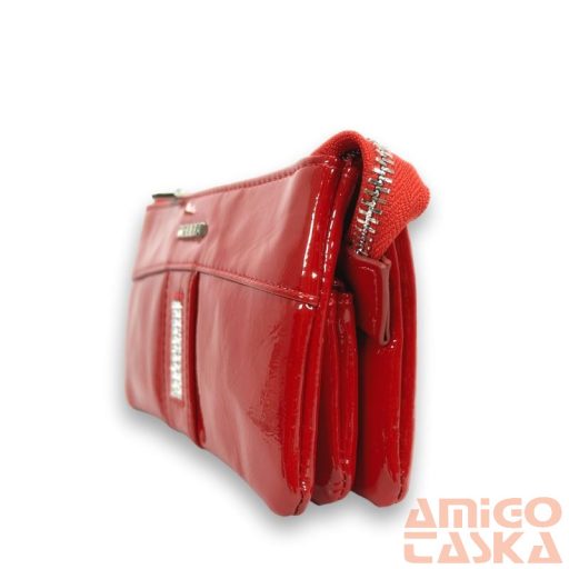 Zellia Női Pénztárca Hz-127 K892 - 2166 -Aurora Red - Piros Lakk