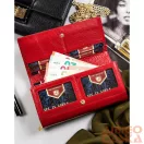 Peterson Női Bőr Pénztárcaptn 42100-Sgn-7785 Red - Piros