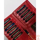 Peterson Női Bőr Pénztárcaptn 42100-Sgn-7785 Red - Piros