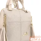 Zellia Női Hátizsák 25180 Beige-Arany - Rimini-Groove -