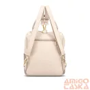 Zellia Női Hátizsák 25180 Beige-Arany - Rimini-Groove -