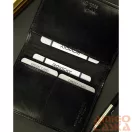 Férfi Bőr Pénztárca N02-Rvt Black