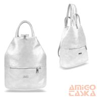 Zellia Női Hátizsák Zvn22022 Ezüst - Shiny Waves -