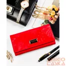 Peterson Női Pénztárca - Echo És Természetes Bőr Ptn Ps401-Mlf-2470 Red