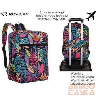 Rovicky Hátizsák Mintás R-Pl-01-9012 10 - 40X 25 X 20 Cm