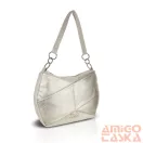 Zellia Női Válltáska 25199 Beige-Arany - Brw -