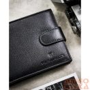 Peterson Férfi Bőr Pénztárca Ptn N992L-Spdm-9523 Fekete