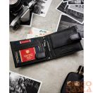 Peterson Férfi Bőr Pénztárca Ptn N992L-Spdm-9523 Fekete