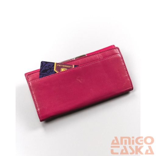 Peterson Női Bőr Pénztárca Ptn Ka-23-4368 Pink