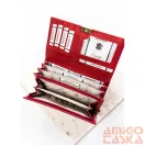 Peterson Női Bőr Pénztárca Rh-20A-1-Dbf-5463 Red - Piros