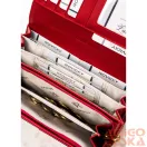 Peterson Női Bőr Pénztárca Rh-20A-1-Dbf-5463 Red - Piros