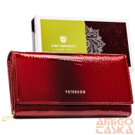   Peterson Női Bőr Pénztárca Ptn Ph20-1-Rs-5600 Red - Piros