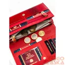 Peterson Női Bőr Pénztárca Ptn Ph27-1-Rs-5686 Red - Piros