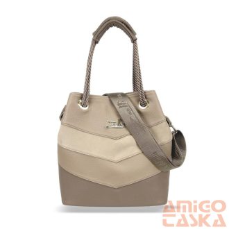 Zellia Női Válltáska 24056 Taupe