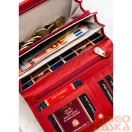 Peterson Női Bőr Pénztárca Ptn Ph28-1-Rs-5709 Red - Piros