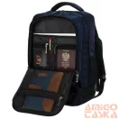 Peterson Hátizsák - Kézipoggyász -  Ptn Bielik-6507 Navy - Sötét Kék - 40 X 25 X 20 Cm -