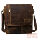 Peterson férfi bőr oldaltáska EASTON-TMH-4879 Tan – Barna