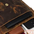 Peterson férfi bőr oldaltáska EASTON-TMH-4879 Tan – Barna