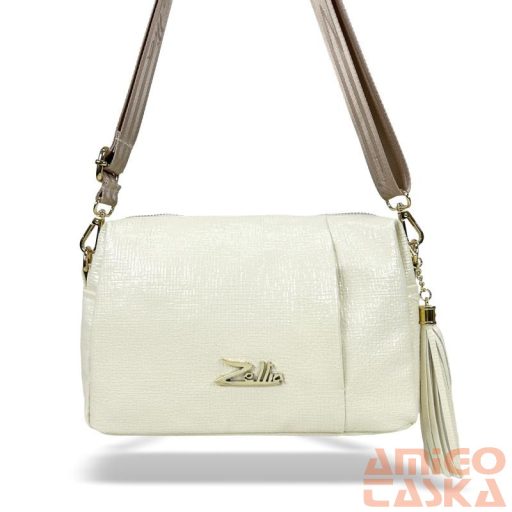 Zellia Női Oldaltáska Zlb210 Világos Arany - Shiny -