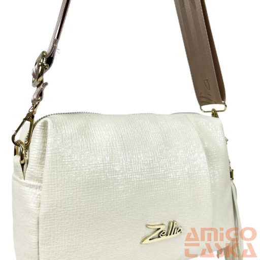 Zellia Női Oldaltáska Zlb210 Világos Arany - Shiny -