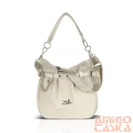Zellia Női Válltáska 25017 Beige-Arany