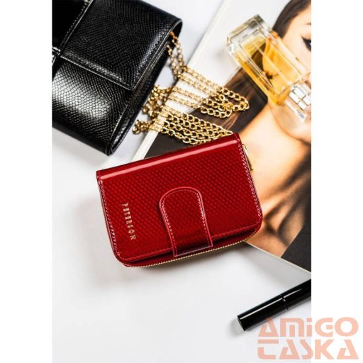 Peterson Női Bőr Pénztárca Ptn 76115-Sbr-0806 Red - Piros