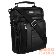   Rovicky Férfi Bőr Oldaltáska R-13205-L-3884 Black - Fekete