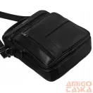 Rovicky Férfi Bőr Oldaltáska R-13205-L-3884 Black - Fekete