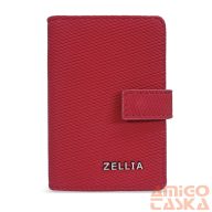 Zellia Női Kártyatartó Hz-128 D217 - 2181D - Red - Piros