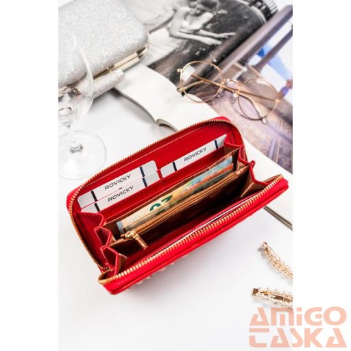 Rovicky Női Pénztárca Echo R-Pff-01-6113 Red