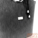 Zellia Női Kézitáska Zvn22030 Fekete - Fonott Anyag -