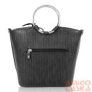 Zellia Női Kézitáska Zvn22030 Fekete - Fonott Anyag -