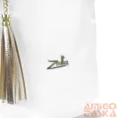 Zellia Női Válltáska 24035 Fehér-Rosegold