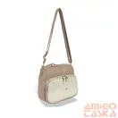 Zellia Női Oldaltáska Zvn24010 Beige-Arany - Csillámos -
