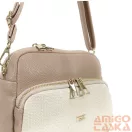 Zellia Női Oldaltáska Zvn24010 Beige-Arany - Csillámos -