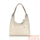 Zellia Női Válltáska 26038F Beige-Arany - Csillámos - Virág Dísszel -