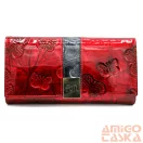 Peterson Női Bőr Pénztárca Ptn 42100-Nbf-7145 Red-Black