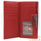 Peterson Női Bőr Pénztárca Ptn 42100-Nbf-7145 Red-Black