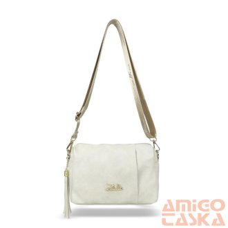Zellia Női Oldaltáska Zlb210 Beige - Pearl -