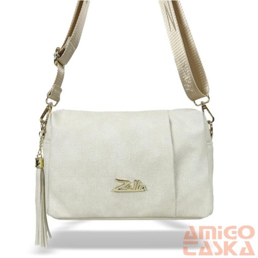 Zellia Női Oldaltáska Zlb210 Beige - Pearl -