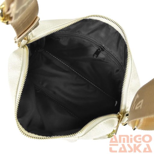 Zellia Női Oldaltáska Zlb210 Beige - Pearl -