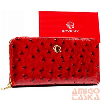   Rovicky Női Pénztárca Echo Bőr R-Prk-01-W03-2801 Red - Piros 