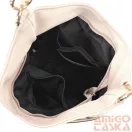 Zellia Női Válltáska Zlb466 Beige-Arany