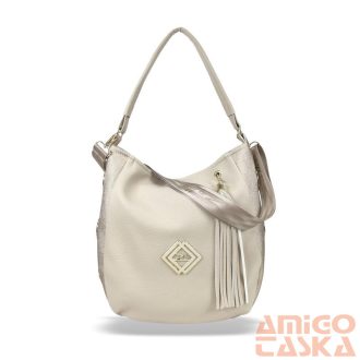 Zellia Női Válltáska Zlb180 Beige-Arany - Diamond -