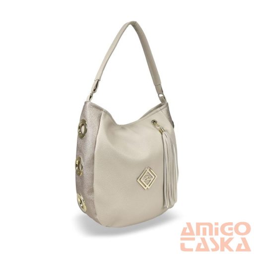 Zellia Női Válltáska Zlb180 Beige-Arany - Diamond -