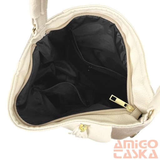 Zellia Női Válltáska Zlb180 Beige-Arany - Diamond -
