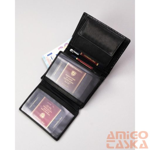 Peterson Férfi Bőr Pénztárca Ca-N4-6884 Bl