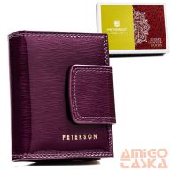 Peterson Női Bőr Pénztárca Ptn 42329-Sh-7532 Purple
