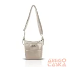 Zellia Női Oldaltáska Zlb361 Beige-Arany - Brw -